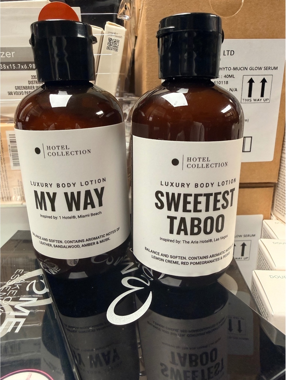 Duo Hotel Collection Luxury Body Lotion Set - My Way & Sweetest Taboo